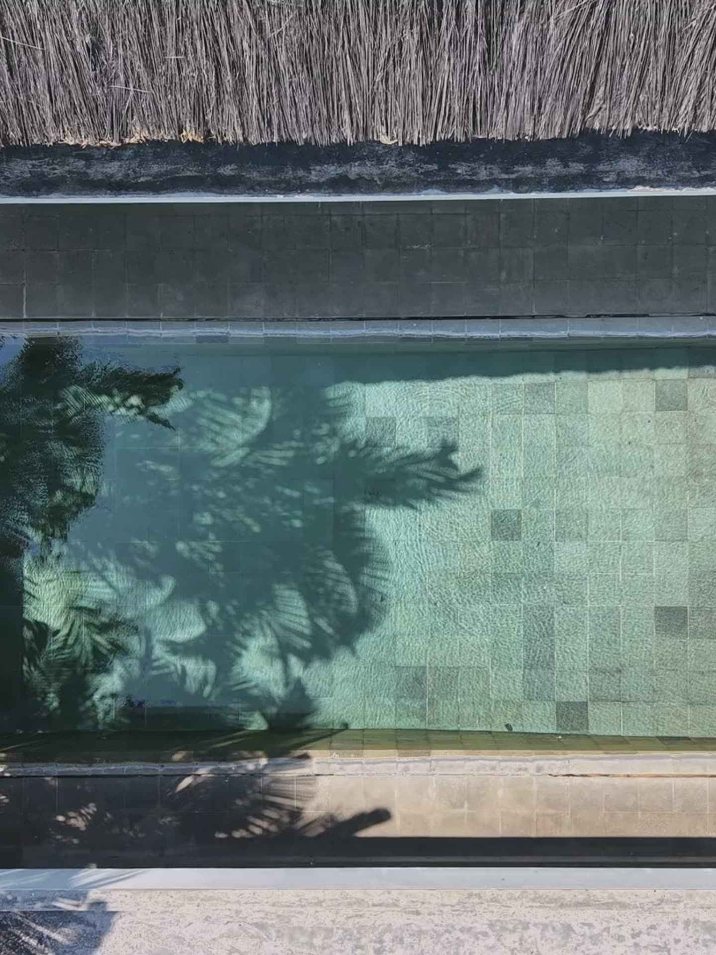 The entrance to the Lily villa, with its name plaque